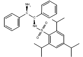 2,4,6-Triisopropylbenzenesulfonamide structure, CAS 105536-22-9