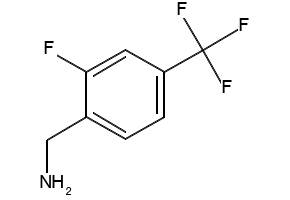 2-Fluoro-4-(trifluoromethyl)benzylamine structure, CAS 239087-05-9