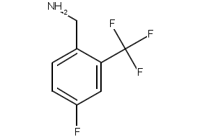 4-Fluoro-2-(trifluoromethyl)benzylamine structure, CAS 202522-22-3