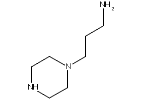 1-(3-Aminopropyl)piperazine structure, CAS 34885-02-4