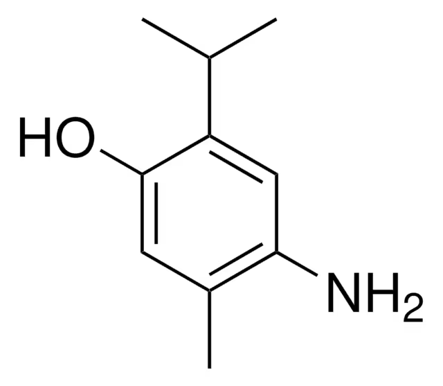 4-Amino-5-methyl-2-(1-methylethyl)-phenol structure, CAS 1128-28-5