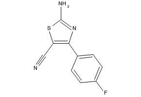 4-Amino-5-(4-chlorophenylsulfonyl)-2-(propylthio)thiazole structure, CAS 494763-20-1