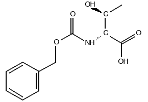 N-Carbobenzoxy-D-threonine structure, CAS 80384-27-6