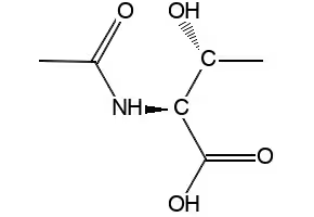 Acetyl-L-threonine structure, CAS 17093-74-2