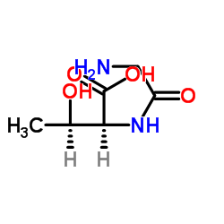 Glycyl-L-threonine structure, CAS 7093-70-1