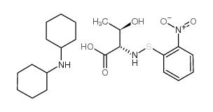 O-NPS-L-ThreonineDicyclohexylaminosalt structure, CAS 14921-33-6