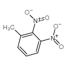 2,3-Dinitrotoluene structure, CAS 602-01-7