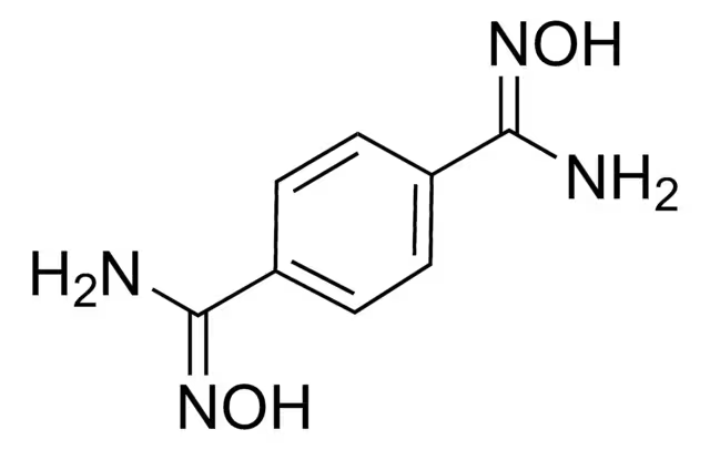 1,4-Diamidoximobenzene structure, CAS 6051-62-3