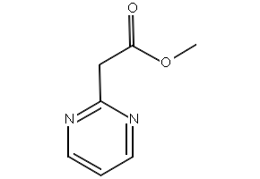 Methyl2-(2-pyrimidyl)acetate structure, CAS 60561-50-4