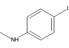 4-Iodo-N-methylaniline structure, CAS 60577-34-6