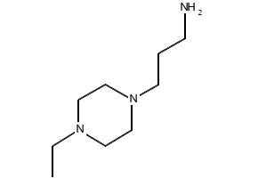 3-(4-Ethyl-piperazin-1-yl)-propylamine structure, CAS 4524-96-3
