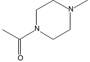 1-Acetyl-4-Methylpiperazine structure, CAS 60787-05-5