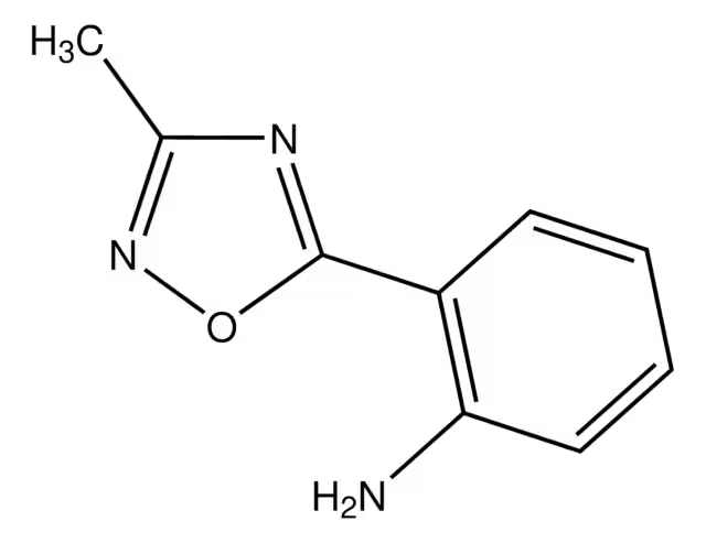3-(5-Methyl-1,2,4-oxadiazol-3-yl)aniline structure, CAS 10185-69-0