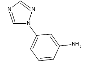 3-(1H-1,2,4-Triazol-1-yl)aniline structure, CAS 176032-78-3