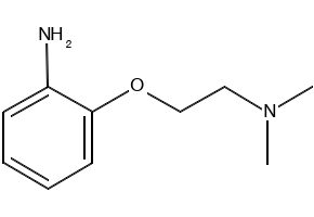 2-[2-(Dimethylamino)ethoxy]aniline structure, CAS 1202-00-2