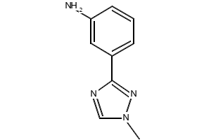 3-(1H-1,2,4-Triazol-1-ylmethyl)aniline structure, CAS 127988-22-1