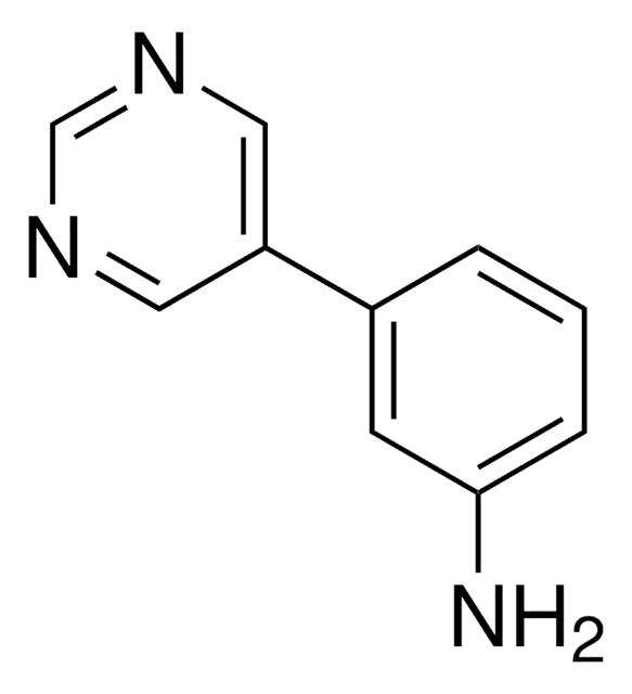 3-Pyrimidin-5-ylaniline structure, CAS 69491-59-4