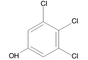 3,4,5-Trichlorophenol structure, CAS 609-19-8