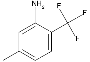 5-Methyl-2-(trifluoromethyl)aniline structure, CAS 106877-29-6