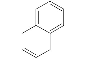 1,4-Dihydronaphthalene structure, CAS 612-17-9