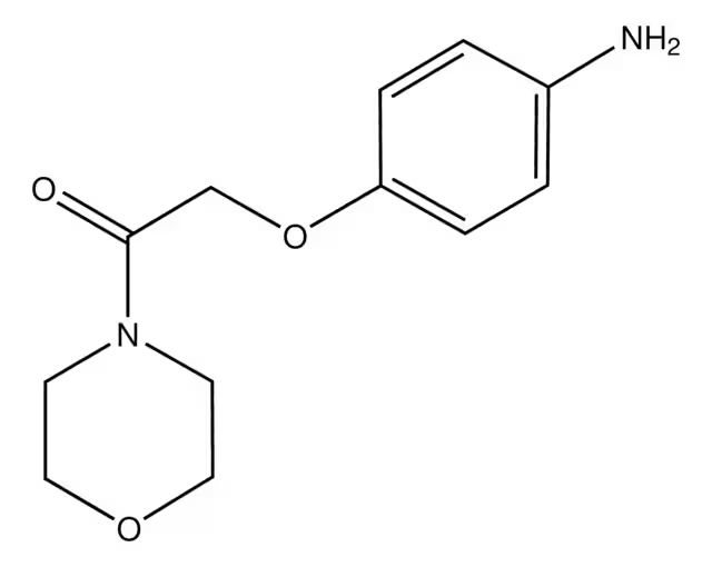 2-(2-Morpholin-4-ylethoxy)aniline structure, CAS 64039-56-1
