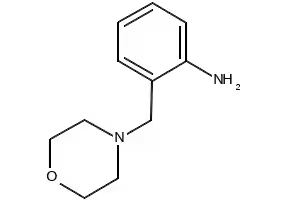 2-(Morpholin-4-ylmethyl)aniline structure, CAS 95539-61-0