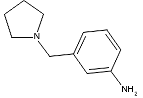 3-(Pyrrolidin-1-ylmethyl)aniline structure, CAS 183365-31-3