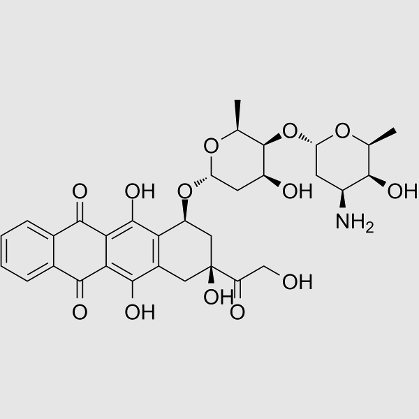 Sabarubicin structure, CAS 211100-13-9