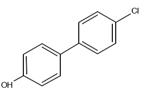 4'-Chlorobiphenyl-4-ol structure, CAS 28034-99-3