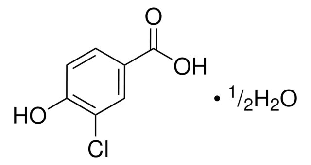 3-Chloro-4-hydroxybenzoicacid structure, CAS 3964-58-7