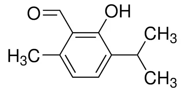 2-Hydroxy-6-isopropyl-3-methylbenzoicacid structure, CAS 4389-53-1