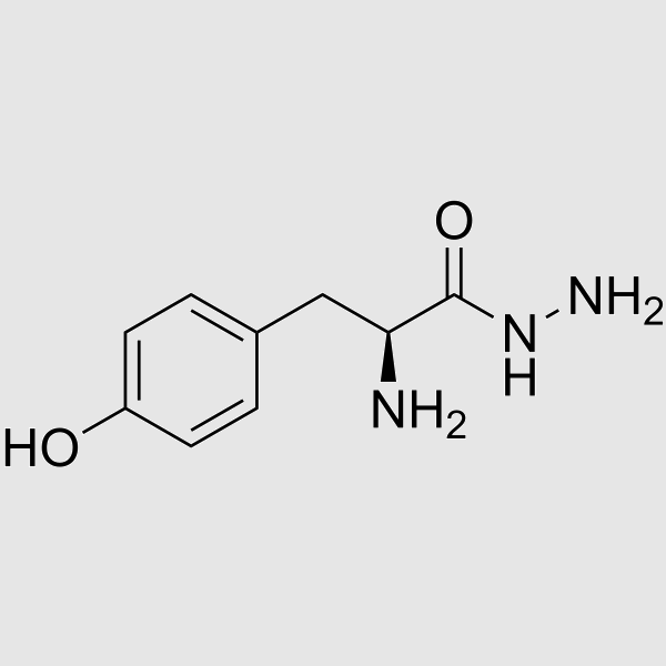L-Tyrosinehydrazide structure, CAS 7662-51-3