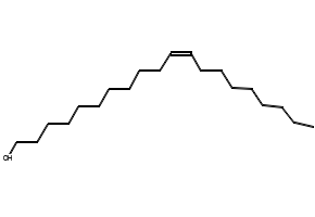 11-Eicosenol structure, CAS 62442-62-0