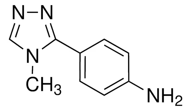 3-(4-Methyl-4H-1,2,4-triazol-3-yl)aniline structure, CAS 252928-74-8