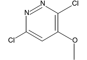 3,6-Dichloro-4-methoxypyridazine structure, CAS 70952-62-4