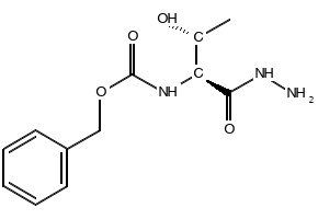 Z-L-Threoninehydrazide structure, CAS 49706-30-1
