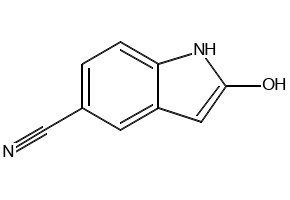 5-CYANOOXINDOLE structure, CAS 61394-50-1