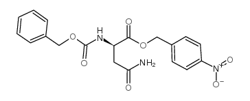 z-d-Asparagine4-nitrobenzylester structure, CAS 58578-32-8