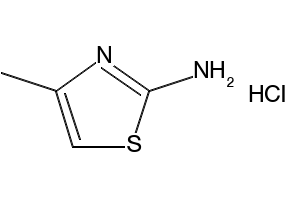 2-Amino-4-methylthiazolehydrochloride structure, CAS 6142-15-0