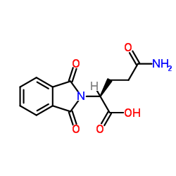 N-alpha-Phthalyl-L-glutamine structure, CAS 3343-29-1