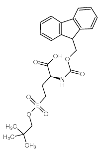 Fmoc-4-(Neopentyloxysulfonyl)-ABU-OH structure, CAS 220951-81-5