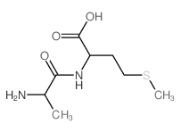 2-(2-Amino-propionylamino)-4-methylsulfanyl-butyricacid structure, CAS 1999-43-5