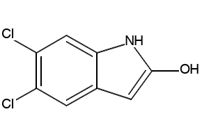 5,6-Dichloro-2-oxindole structure, CAS 71293-59-9