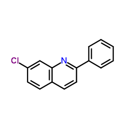 7-Chloro-2-phenyl-quinoline structure, CAS 61687-26-1