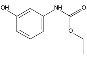 Ethyl3-hydroxyphenylcarbamate structure, CAS 7159-96-8