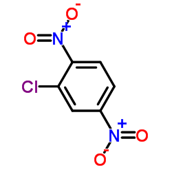 2-Chloro-1,4-dinitrobenzene structure, CAS 619-16-9