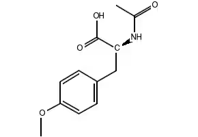 N-Acetyl-o-methyl-L-tyrosine structure, CAS 28047-05-4
