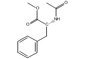 Ac-D-phe-ome structure, CAS 21156-62-7