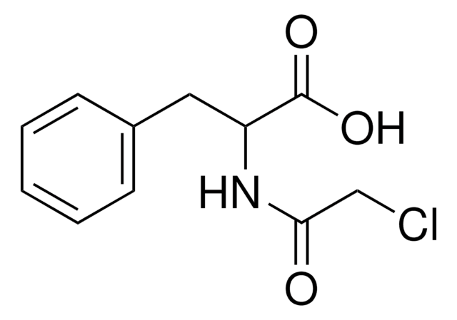 Chloroacetyl-dl-phenylalanine structure, CAS 7765-11-9