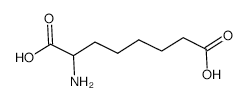 DL-2-Aminoctanedioicacid structure, CAS 19641-59-9